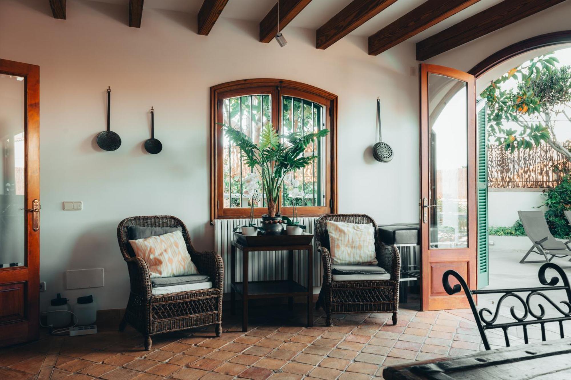 Mallorca Finca Haus Mit Pool Direkt Am Meer Es Trenc, Bootstour Moeglich Sa Ràpita Exterior foto