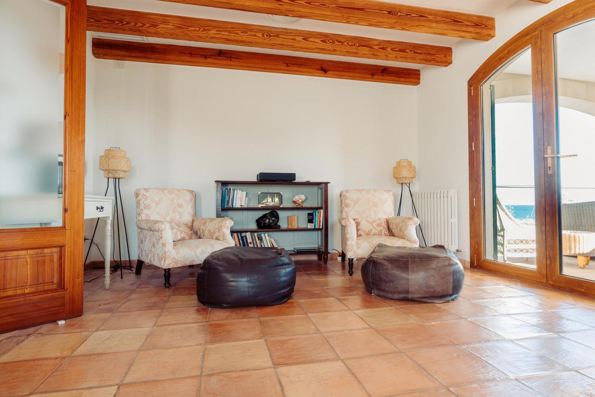 Mallorca Finca Haus Mit Pool Direkt Am Meer Es Trenc, Bootstour Moeglich Sa Ràpita Exterior foto